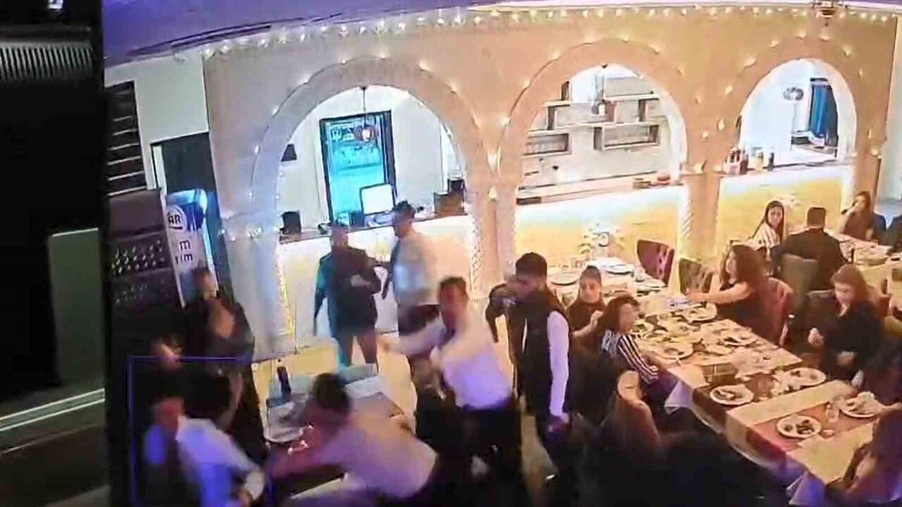 Çankaya’daki bir eğlence mekânı taranmıştı! Görüntüler güvenlik kamerasına yansıdı