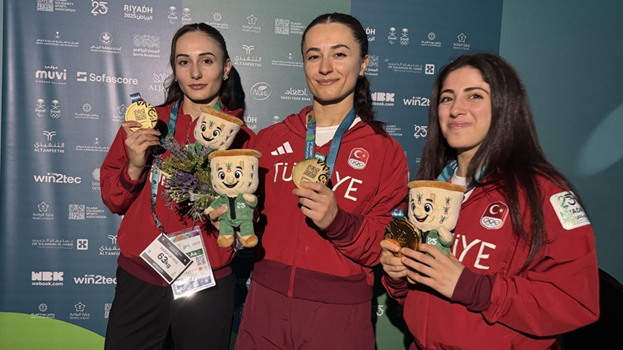 Riyad’da zirve Türk kadınlarının! 9 altın madalya Atatürk’e ithaf edildi