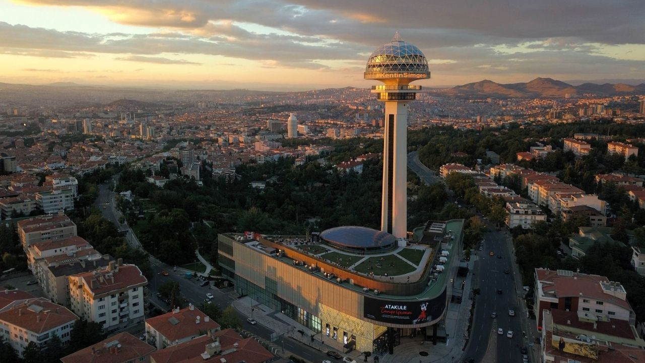 Ankara’nın 1989’dan bugüne sembolü! Atakule, döner restoran, seyir terası ve panoramik Ankara manzarası