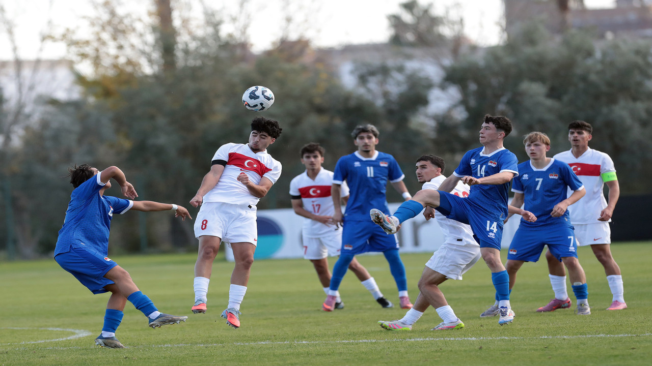 U19 Milliler, Lihtenştayn kalesini “ablukaya” aldı!
