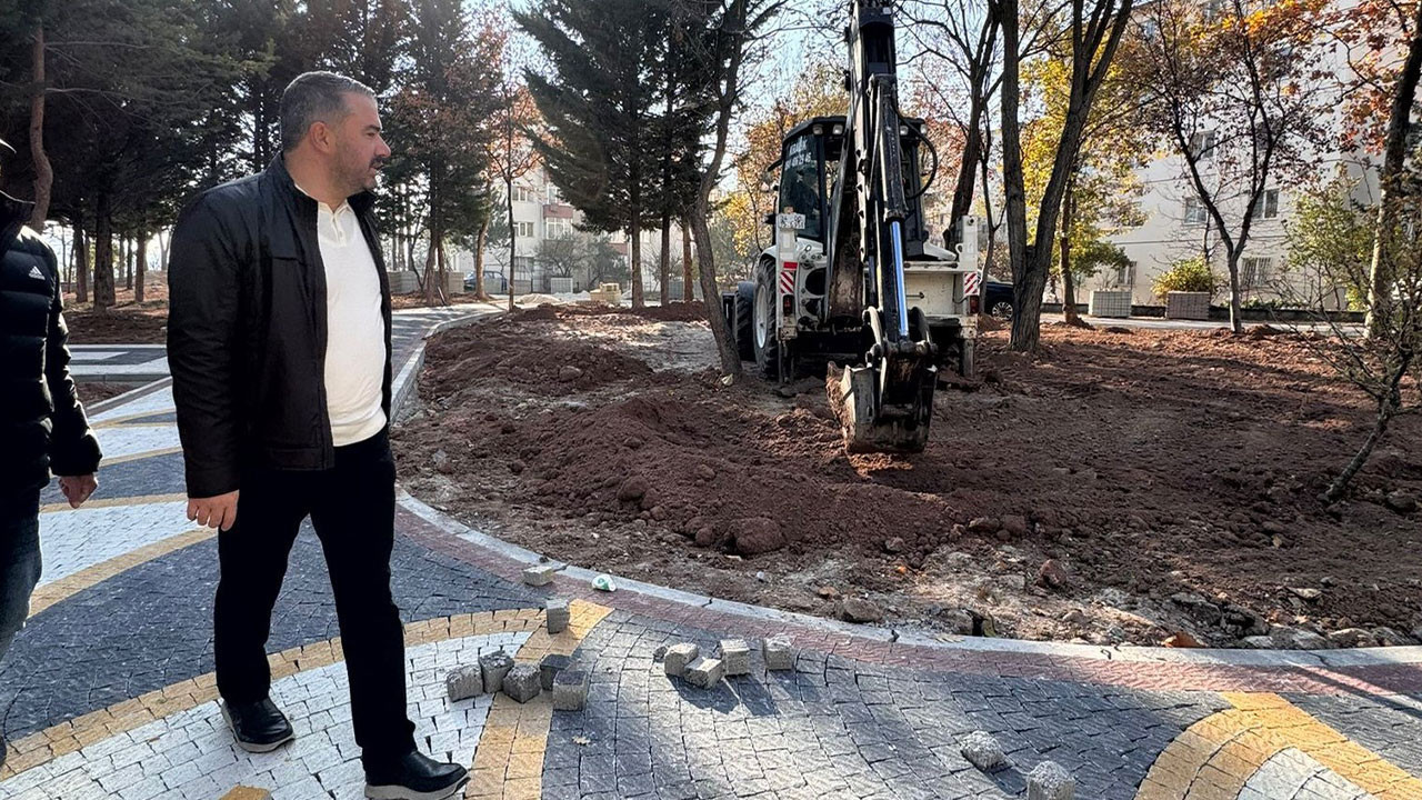 Pursaklar’da parklar yenileniyor: “Karanlık köşe kalmayacak”