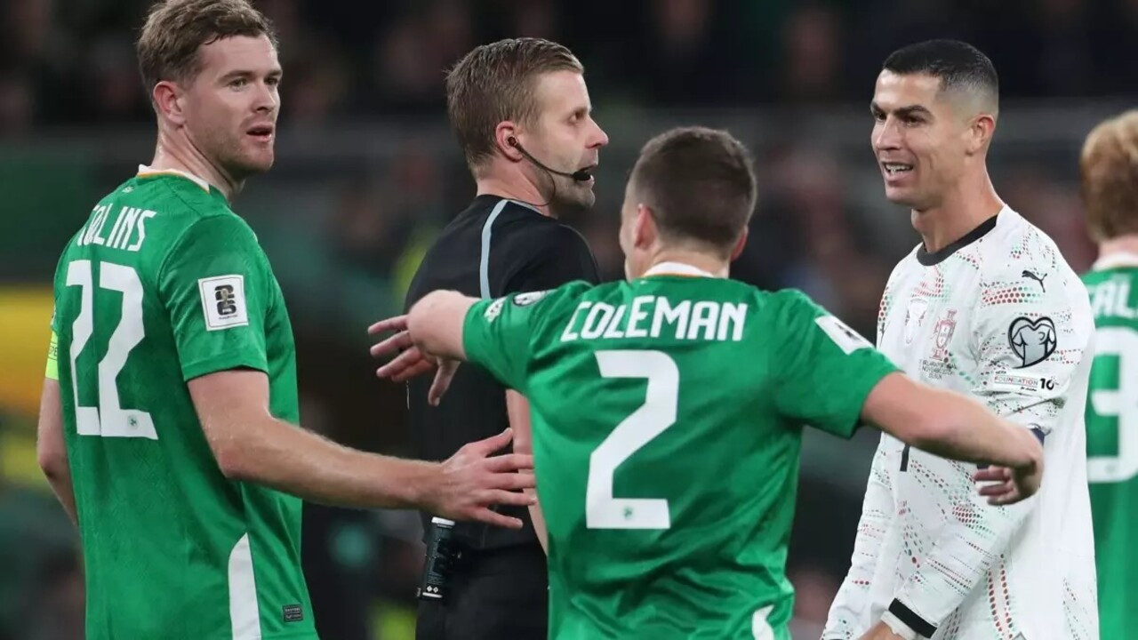 Haaland ve Sörloth duble yaptı! Ronaldo Dublin’de “kızardı”