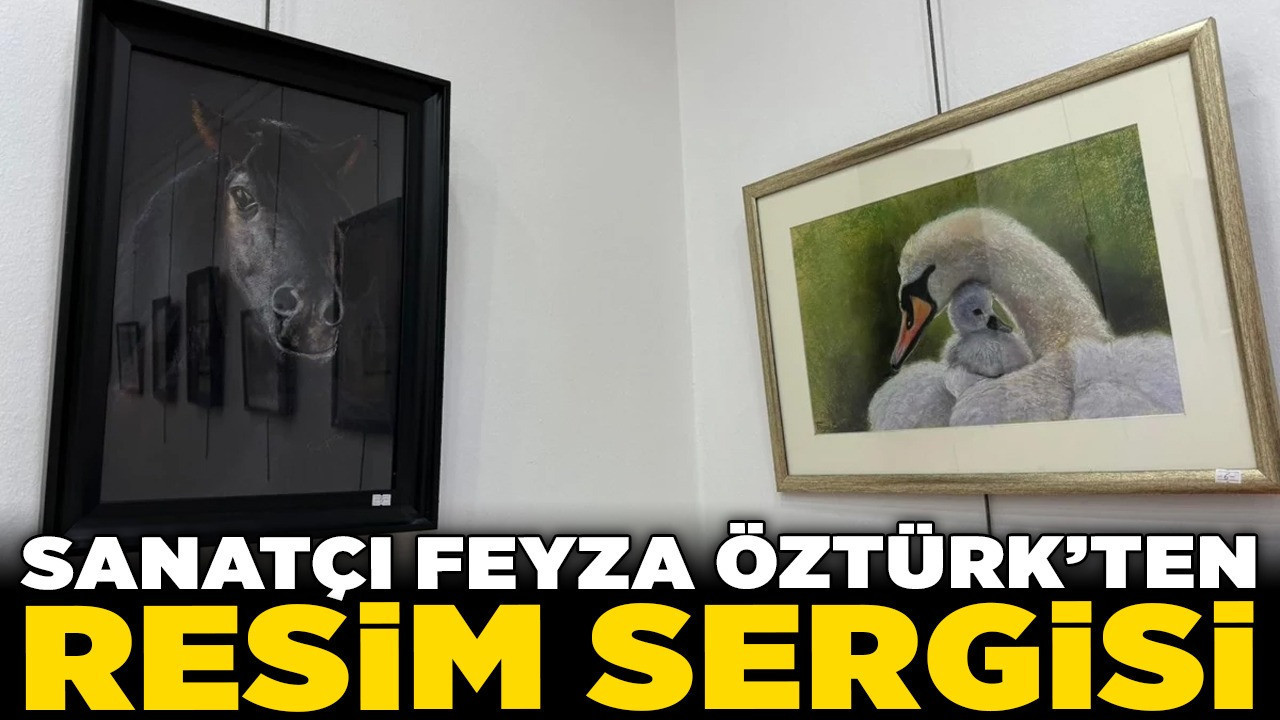 Ankara, Atatürk’ü anmaya devam ediyor! Sanatçı Feyza Öztürk’ten resim sergisi!
