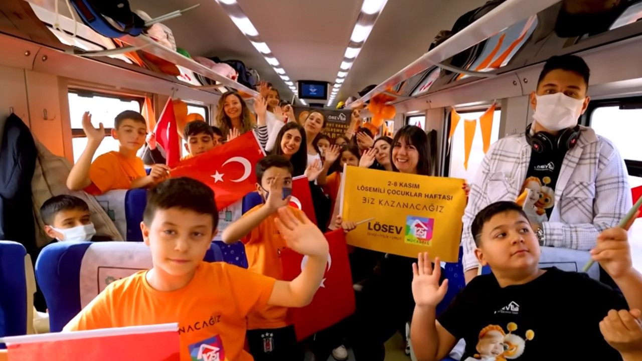 LÖSEV’den “Umut Treni”! Ankara'dan Kapadokya'ya uzanan hayaller