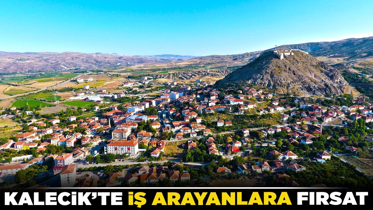 Kalecik’te iş arayanlara fırsat: Sağlık, bakım ve üretim alanlarında istihdam