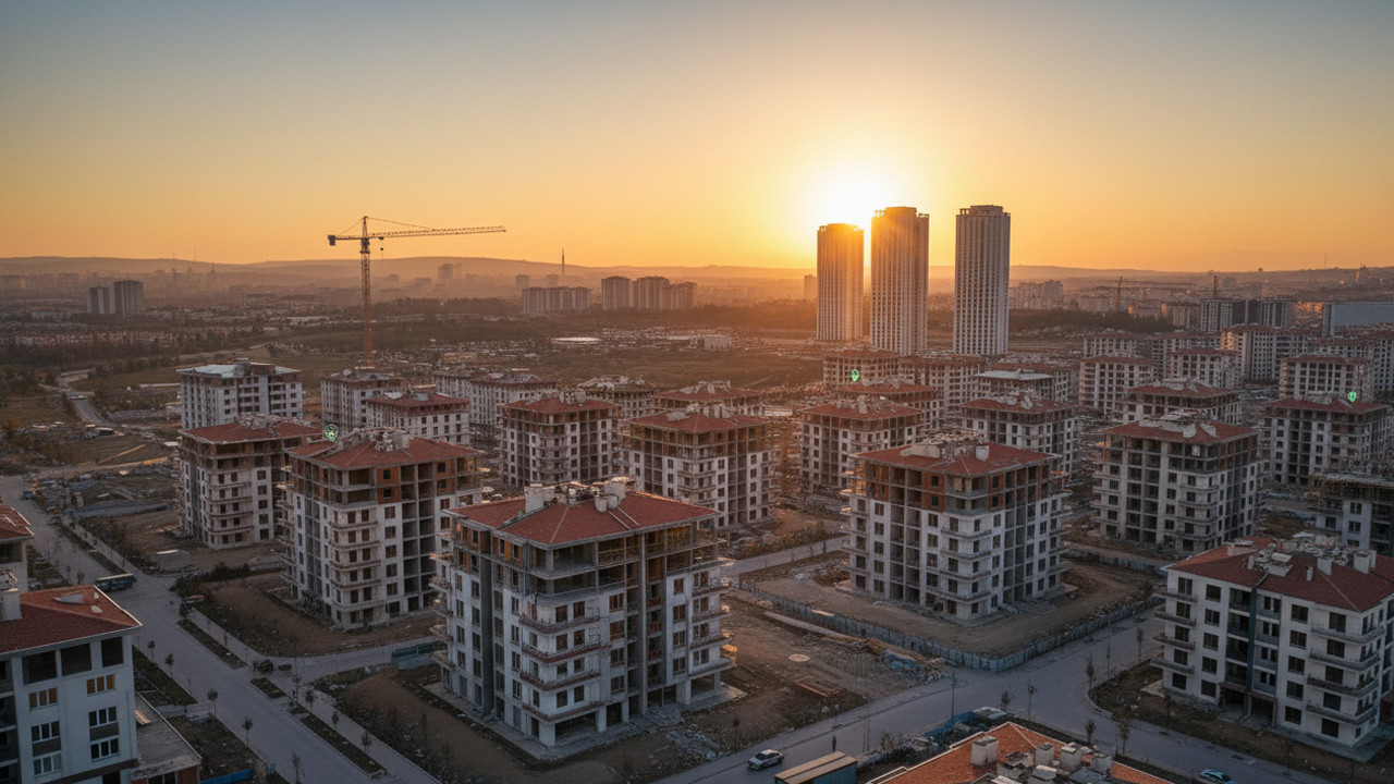 Ankara’da büyük yatırım fırsatı! 13 farklı ilçede 130 bin TL'den başlayan fiyatlar