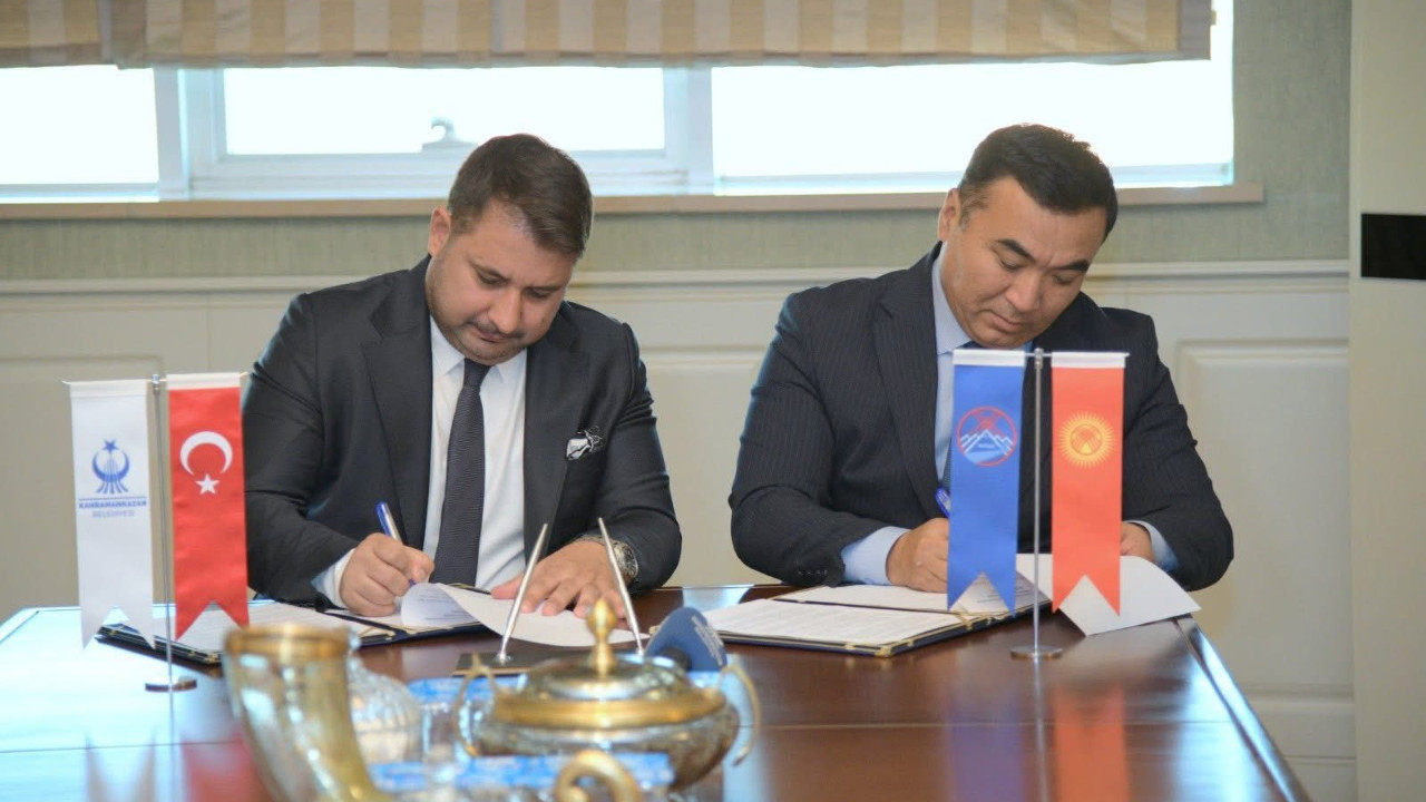 Kahramankazan'dan Kırgızistan'a uzanan köprü: "Kardeş Şehir Protokolü" imzalandı