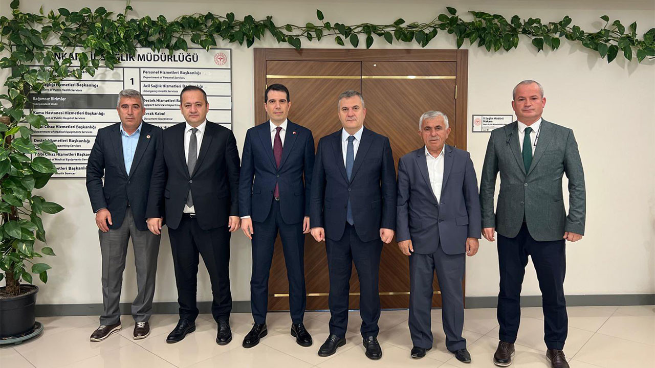 Çubuk’ta sağlık hizmetleri masaya yatırıldı: Başkan Demirbaş’tan İl Sağlık Müdürlüğüne ziyaret