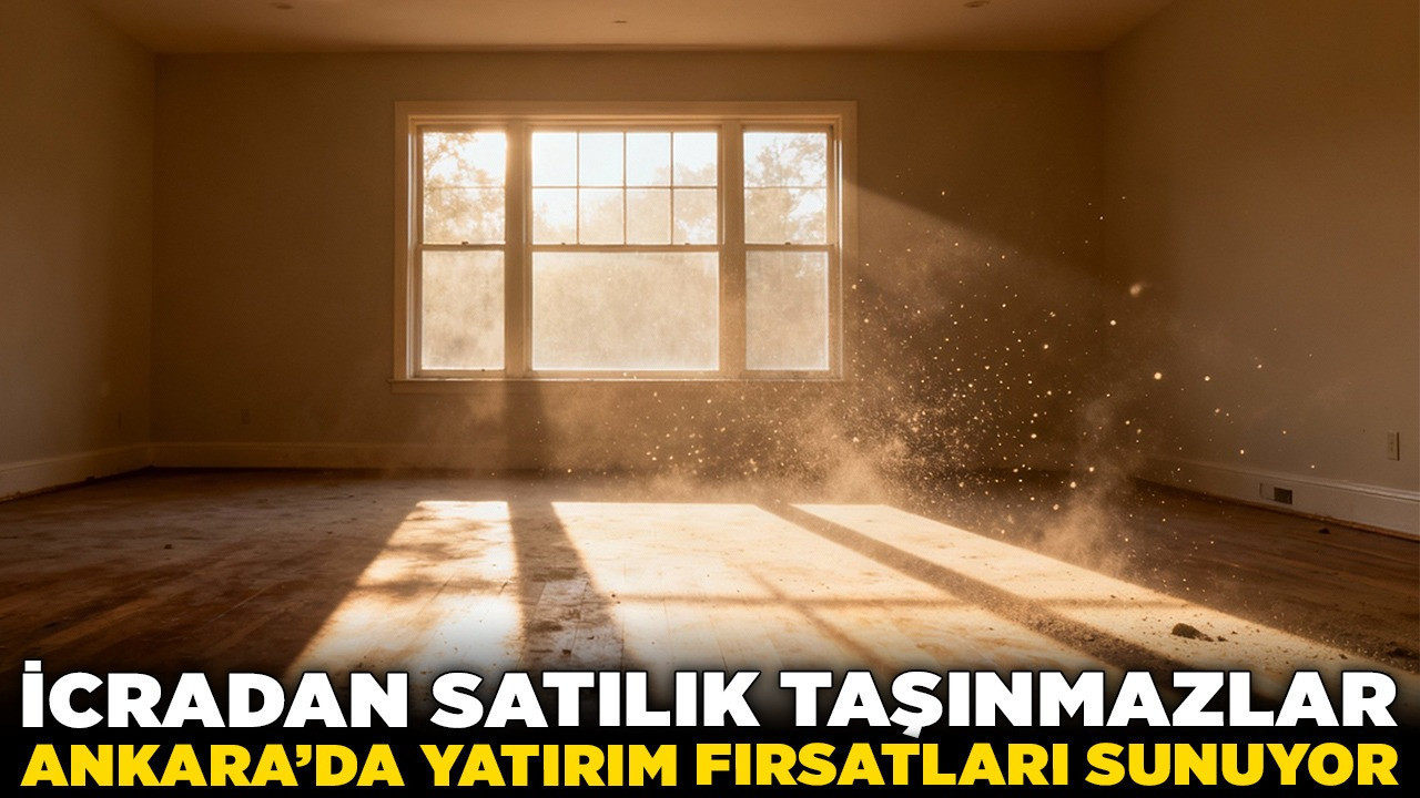 İcradan satılık taşınmazlar Ankara’da yatırım fırsatları sunuyor