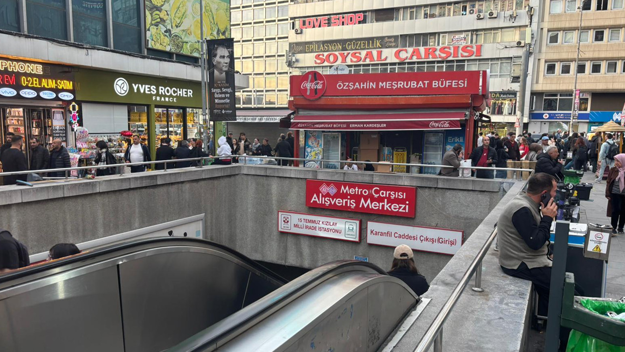 ANKARAY'da aksama! Kızılay’da yoğunluk oluştu