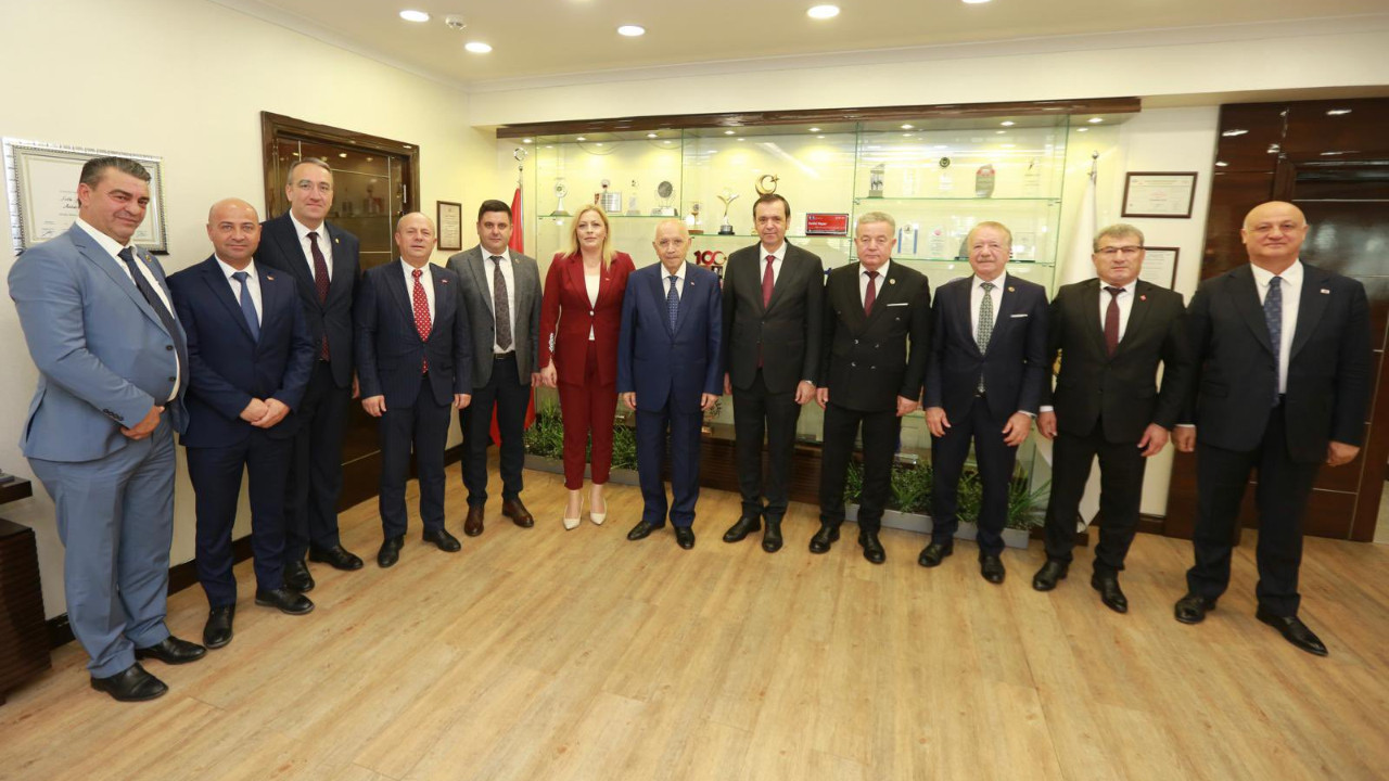 Yenimahalle Belediye Başkanı Yaşar, Birlik üyesi 9 belediye başkanını ağırladı