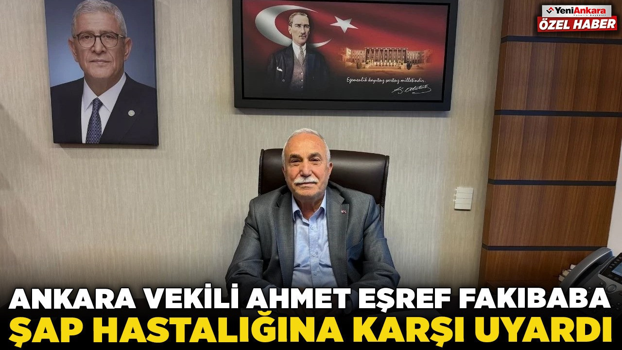 Ankara Milletvekili Ahmet Eşref Fakıbaba şap hastalığına karşı uyardı! Denetim arttırılmalı, hayvanlar kayıt altına alınmalı!