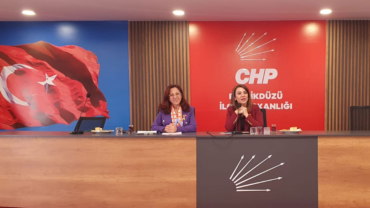 CHP Ankara Milletvekili Gamze Taşcıer şiddete karşı sesini yükseltti