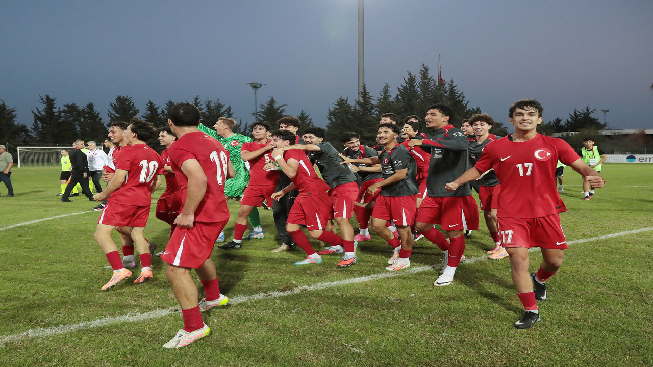 U19 Milliler, Yunanistan’ı Antalya’da denize döktü!