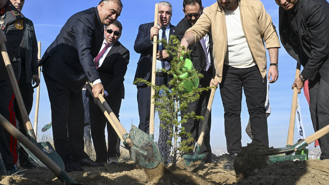 Ankara’da Karabağ Zaferi’nin 5. Yılına özel hatıra ormanı oluşturuldu