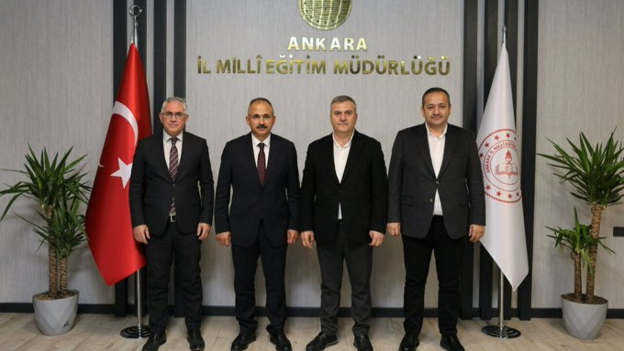 Çubuk Belediyesinden Ankara İl Milli Eğitim Müdürlüğüne ziyaret