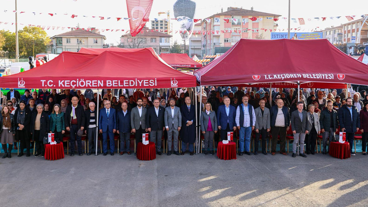 Keçiören’de yöresel şölen: Malatya Festivali renkli görüntülerle açıldı!
