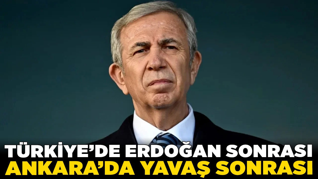 Türkiye’de Erdoğan sonrası, Ankara’da Yavaş sonrası… İşte ABB için konuşulan isim!