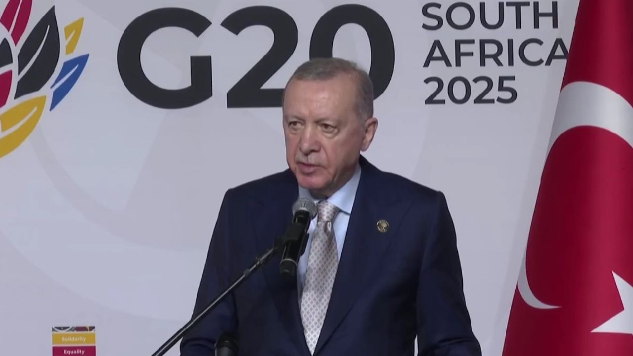 G20 Zirvesi'nde Erdoğan'dan dünyaya sert mesaj: "Gazze soykırımının faili Netanyahu'dur!"