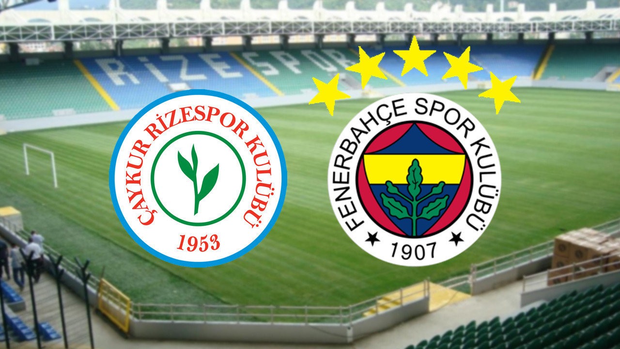 Çaykur Rizespor-Fenerbahçe maçı ne zaman? Fenerbahçe maçı saat kaçta ve hangi kanalda? Şifresiz mi?