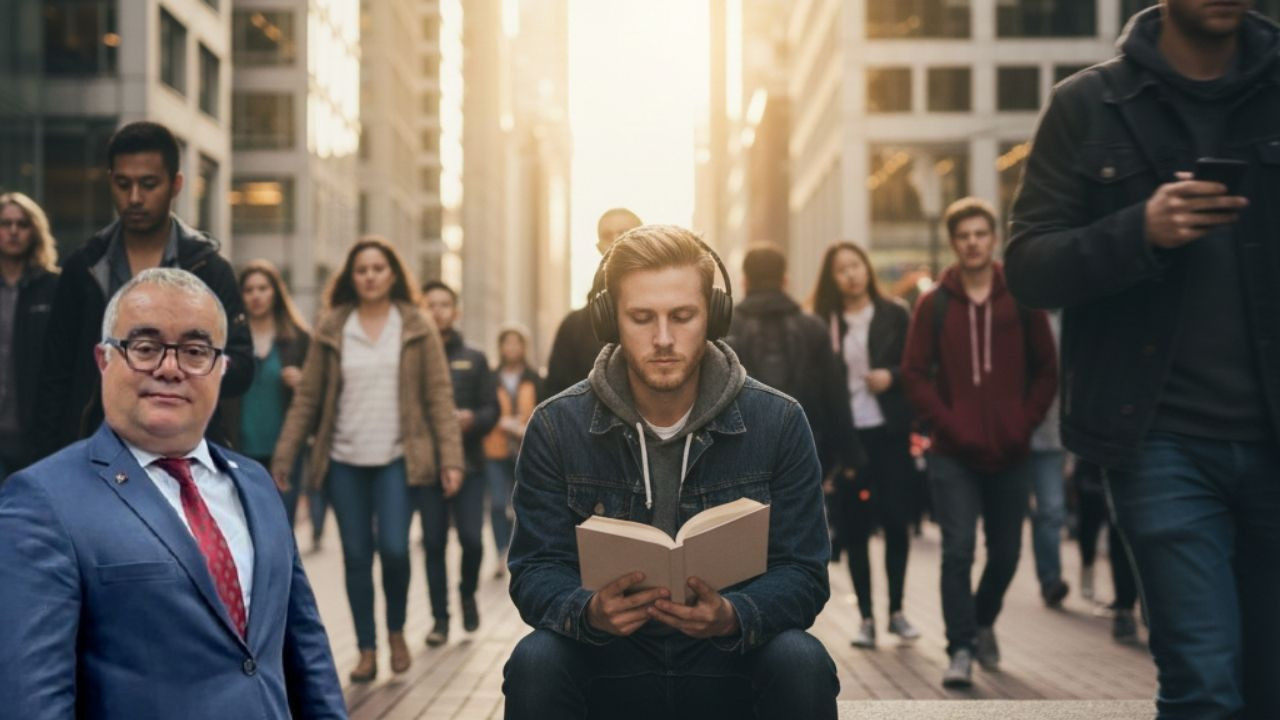 Prof. Dr. Fahrettin Öztürk uyarıyor: "Kalabalıkların içinde kaybolmak yerine, özünle var ol!"