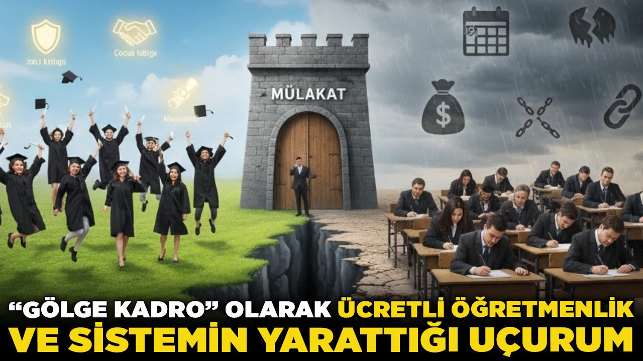 Türkiye'de öğretmenlik çıkmazı: "Gölge kadro" olarak ücretli öğretmenlik ve sistemin yarattığı uçurum!