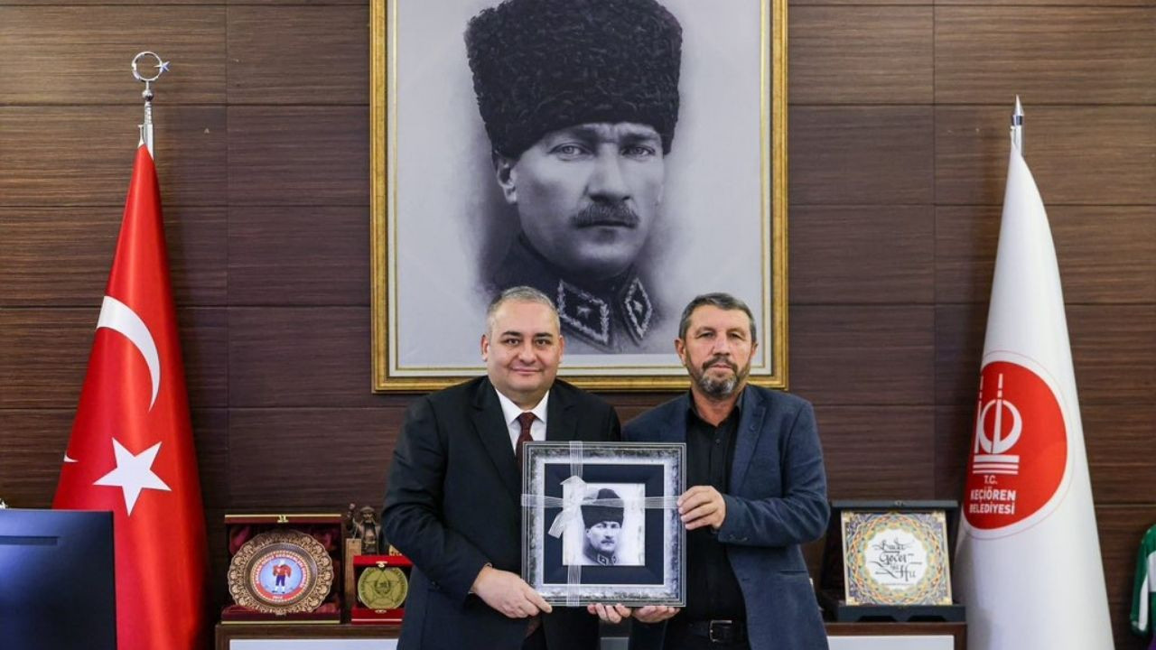 Kırşehir kültürü Keçiören’de güçleniyor: Başkan Özarslan’a dernekten teşekkür ziyareti