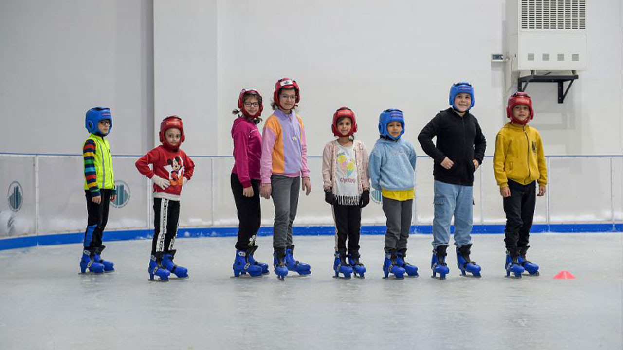 Gölbaşı Belediyesinden çocuklara buz pateni fırsatı: Kayıtlar devam ediyor