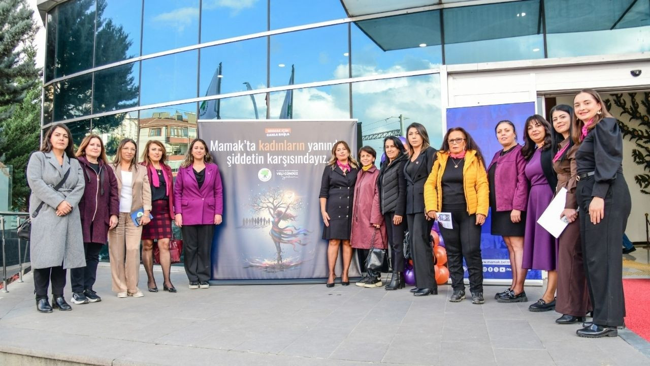 Mamak’taki 25 Kasım buluşmasında güçlü mesajlar: “Kadınlara kalkan eller kırılsın”