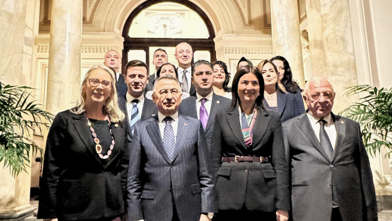 Diploması trafiği hızlandı! Ankara Milletvekili Baykoç, İtalya temaslarına Büyükelçilikten başladı