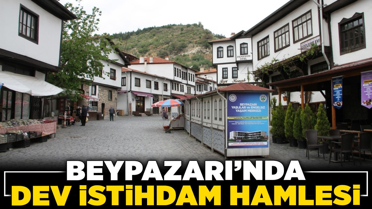 Beypazarı’nda dev istihdam hamlesi: VA KO çok sayıda personel arıyor
