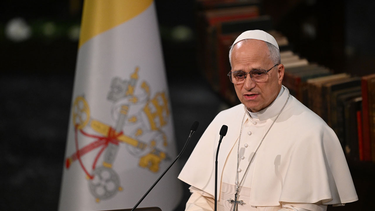 Papa 14. Leo, Diyanet İşleri Başkanı Arpaguş ile görüştü