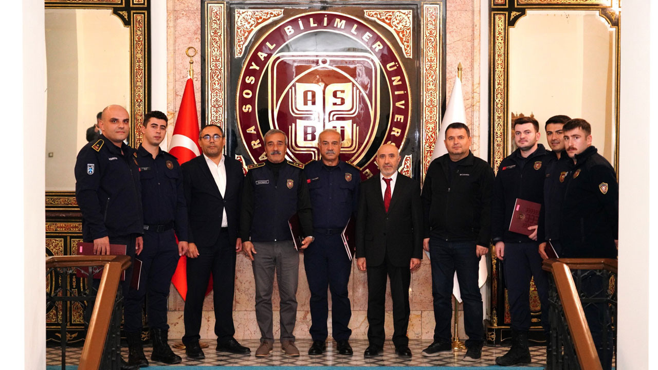 ASBÜ Ankara İtfaiyesini onurlandırdı