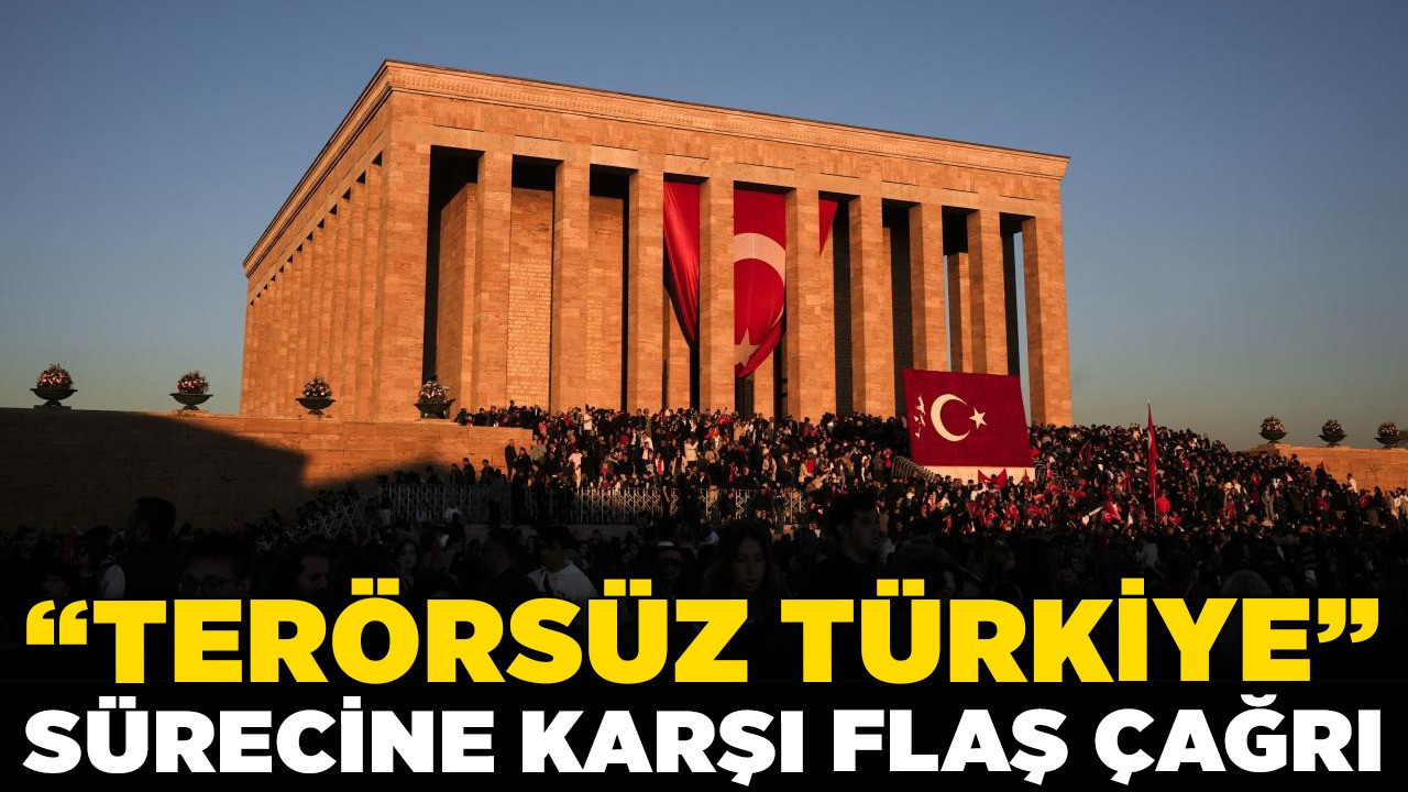 "Terörsüz Türkiye" sürecine karşı flaş çağrı! Atatürk'ün Ankara'ya geldiği tarihi işaret ettiler!
