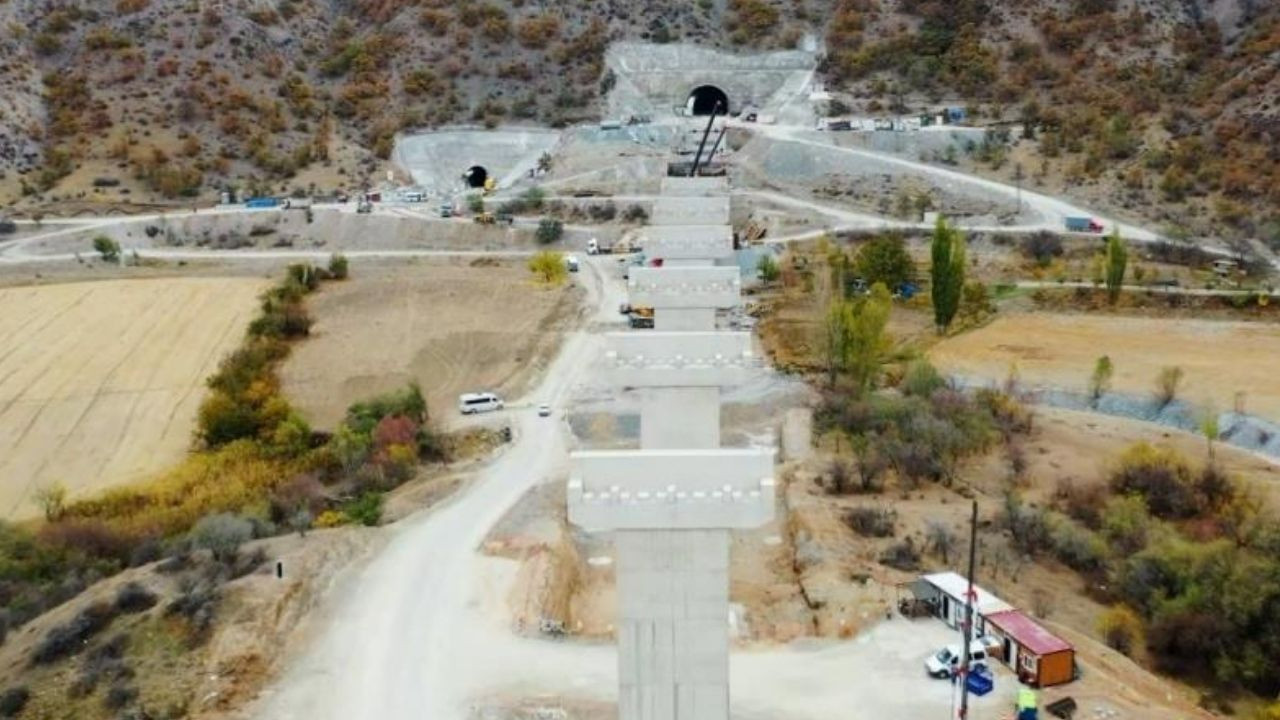 Yerköy-Kayseri YHT Hattı’nda çalışmalar hız kesmiyor