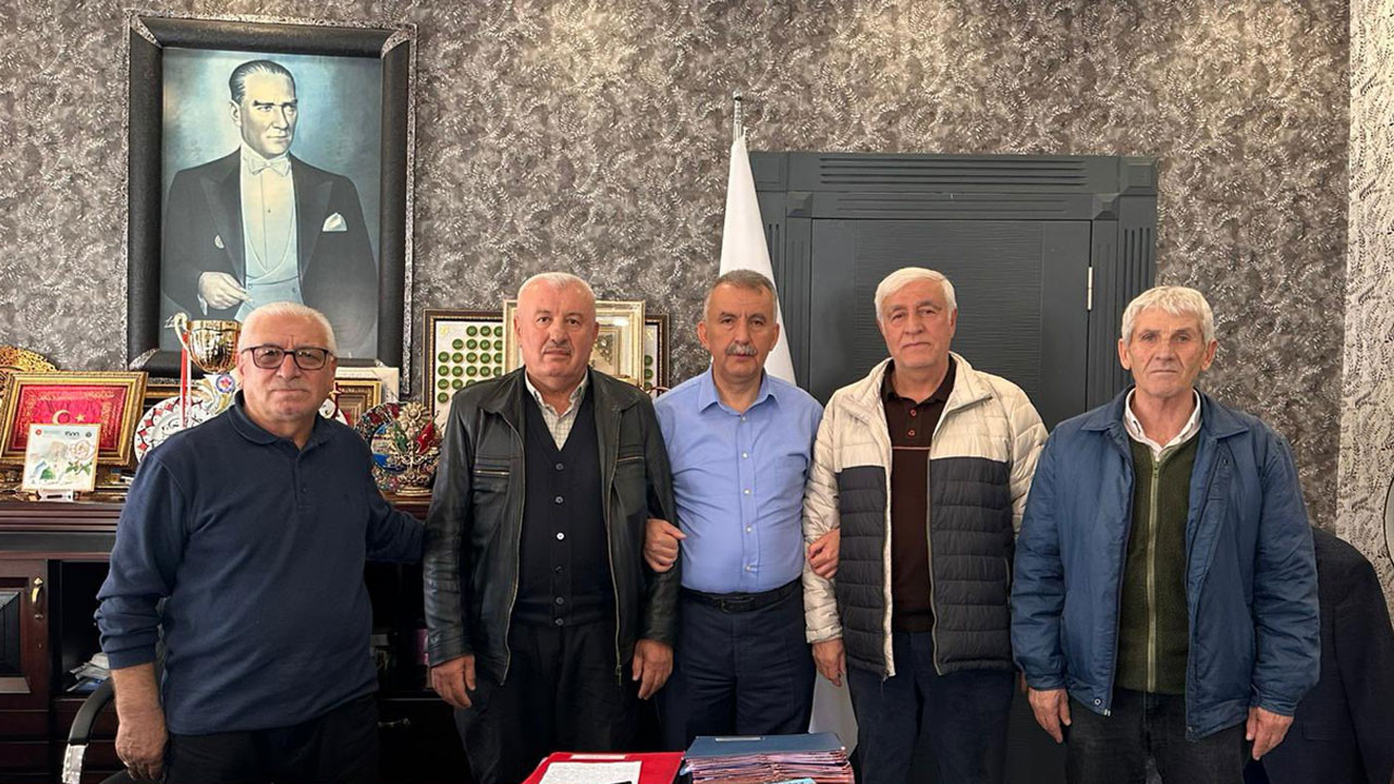 Çamlıdere’de dayanışma rüzgarı: Adem Ceylan makamında ağırladı