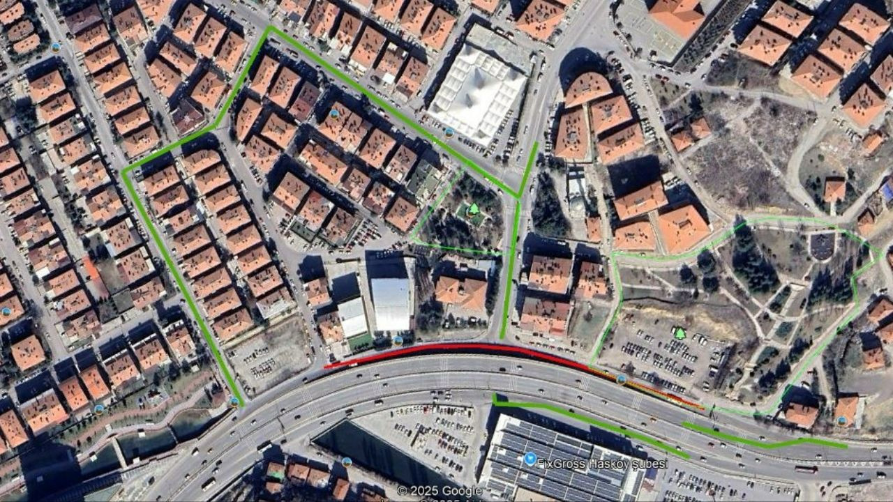 Keçiören'de trafik düzenlemesi! Kamil Ocak Kavşağı yan yolu ulaşıma kapanıyor