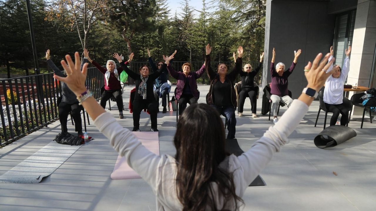 Çankaya Emekli Kampüsü'nde yaşama katılım artıyor!