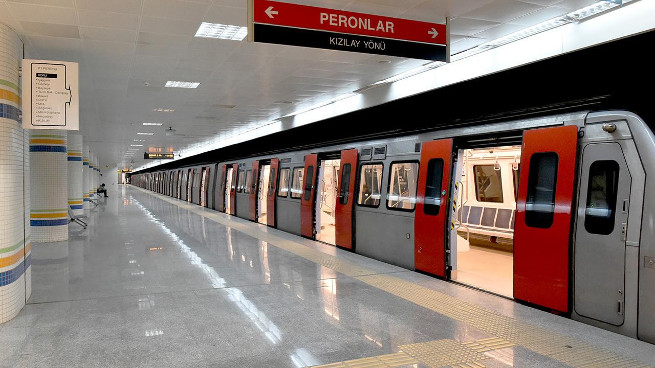 Ankara'da metroda dehşet! Özel güvenlik yolcuya saldırdı