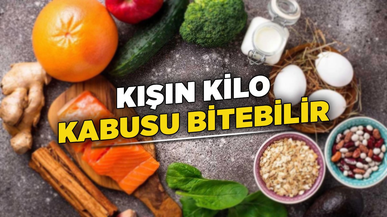 Kışın kilo kabusu bitebilir! Metabolizmayı ateş gibi yakan o besinler