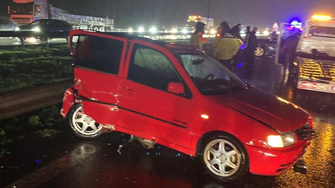 Anadolu Otoyolu'nun Ankara istikametinde zincirleme kaza! Yaralılar var