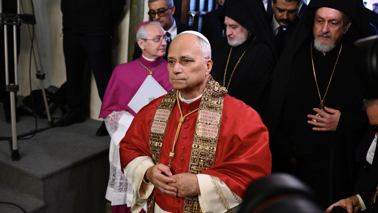 Papa 14. Leo acılı babayı kabul etti! Öldürülen Mattia Ahmet için dua istendi
