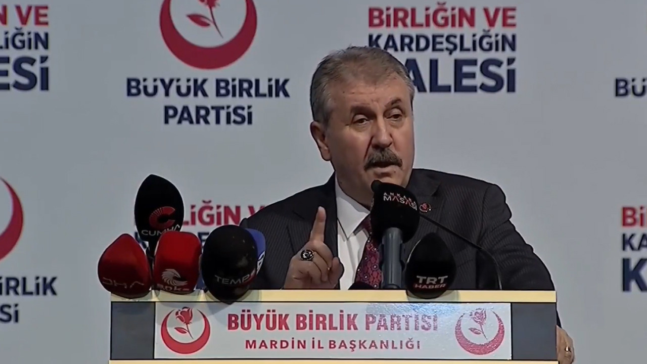 BBP lideri Destici'den Mardin'de dikkat çeken çıkış! "Çok radikal bir şey söyleyeceğim"