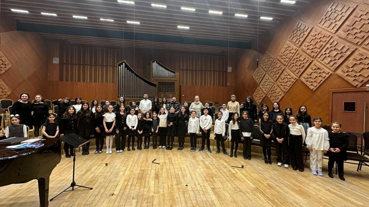 Yozgat'ın minik sesleri başkentte yankılandı!