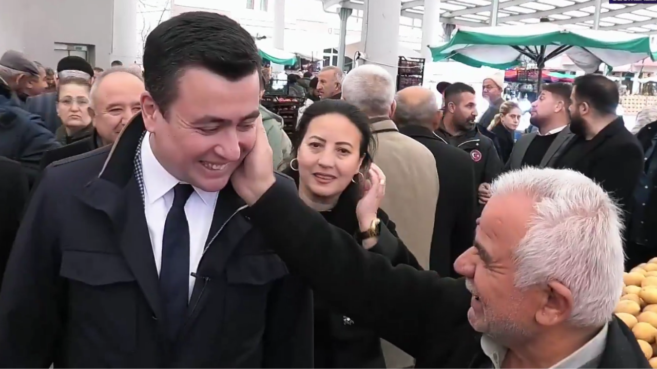 Dualarla karşılandı! AK Partili Osman Gökçek Gölbaşı'nda esnaf turu yaptı