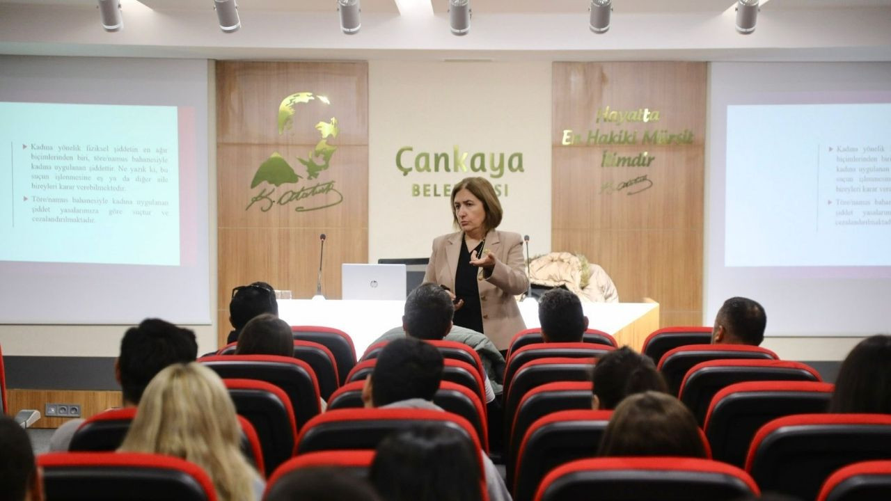 Çankaya Belediyesinden "Yerelde eşitlik" hamlesi: Yeni personele şiddetle mücadele eğitimi verildi