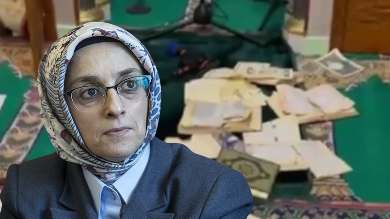 Camiye girip Kuran yaktılar! Ankara Milletvekili Çam'dan Fransa'ya "Failleri bulun" resti