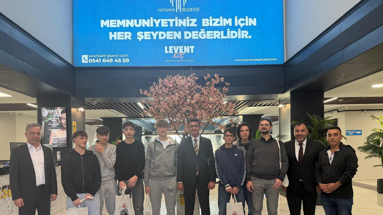 Haymana’da İtalyan öğrencilere termal sürprizi!