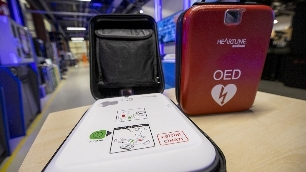 Hayat kurtaran adım: ASELSAN imzalı yerli şok cihazları Ankara'nın 25 noktasına yerleştirildi