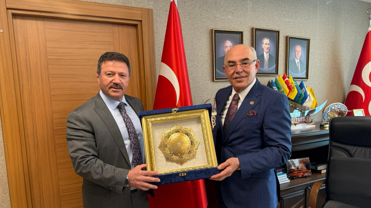 TŞOF Genel Başkanı Yiğiner’den MHP Ankara Milletvekili Karakaya’ya ziyaret!